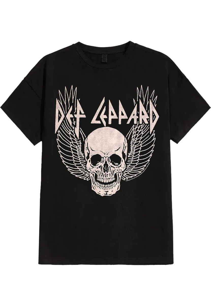 Def Leppard Winged Skull T-Shirt