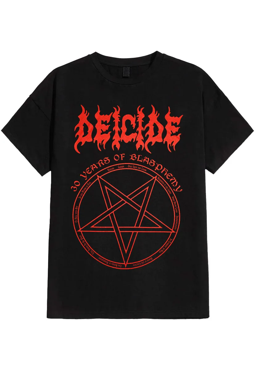Deicide 30 Years Of Blasphemy T-Shirt