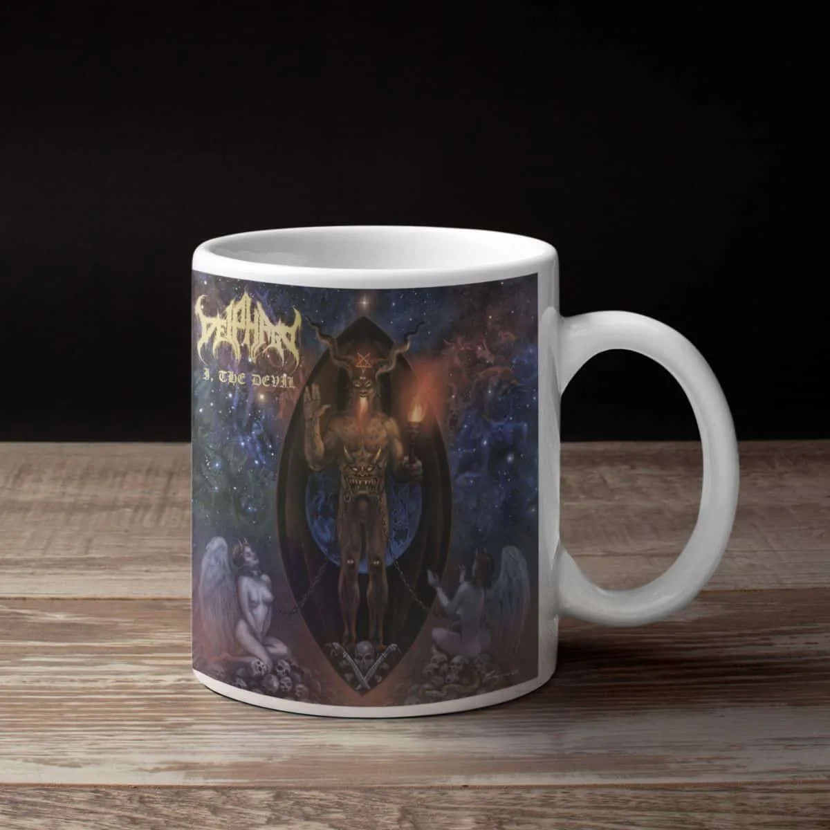 Deiphago Band Coffee Mug, Deiphago I the Devil Mug