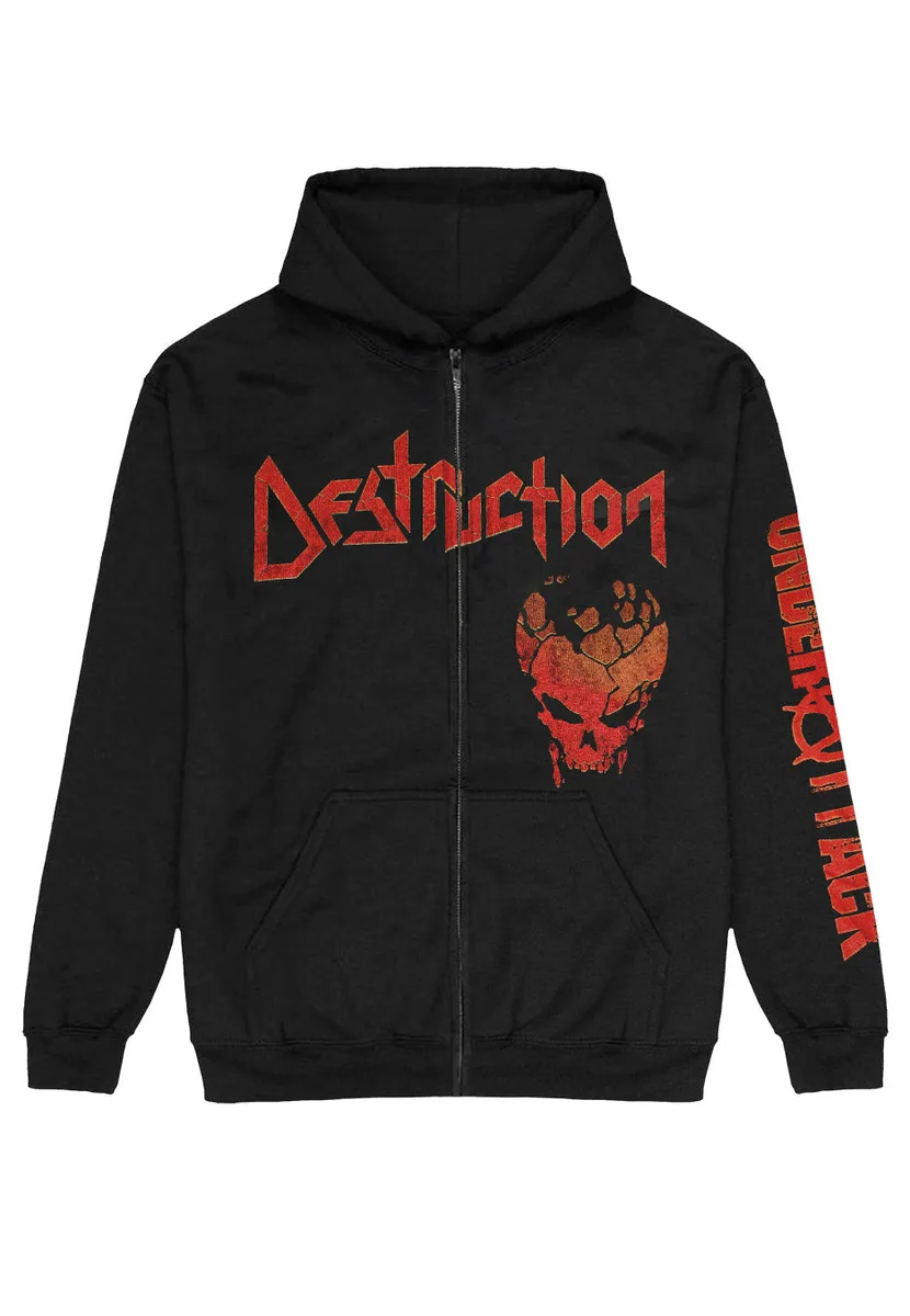 Destruction Under Attack - Zipper Hoodie