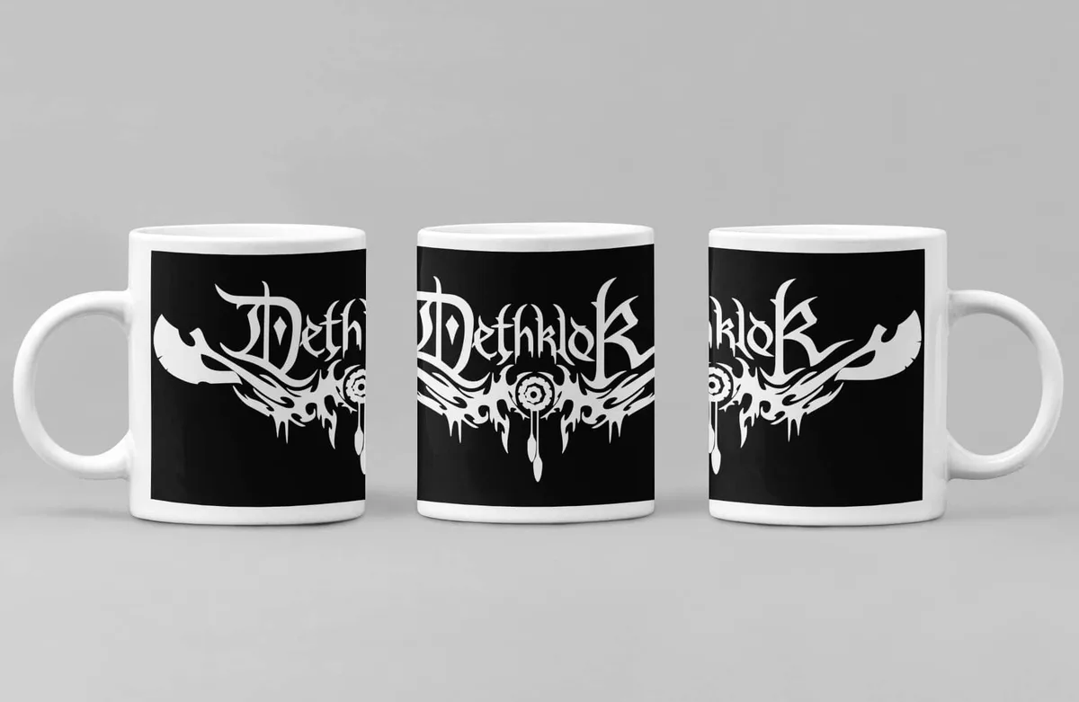 Dethklok Coffee Mug, Dethklok Logo Coffee Mug