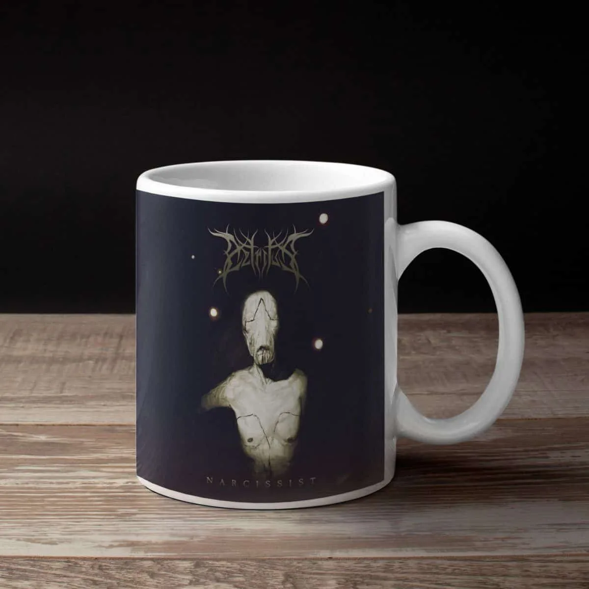 Detritus Band Coffee Mug, Detritus Narcissist Mug