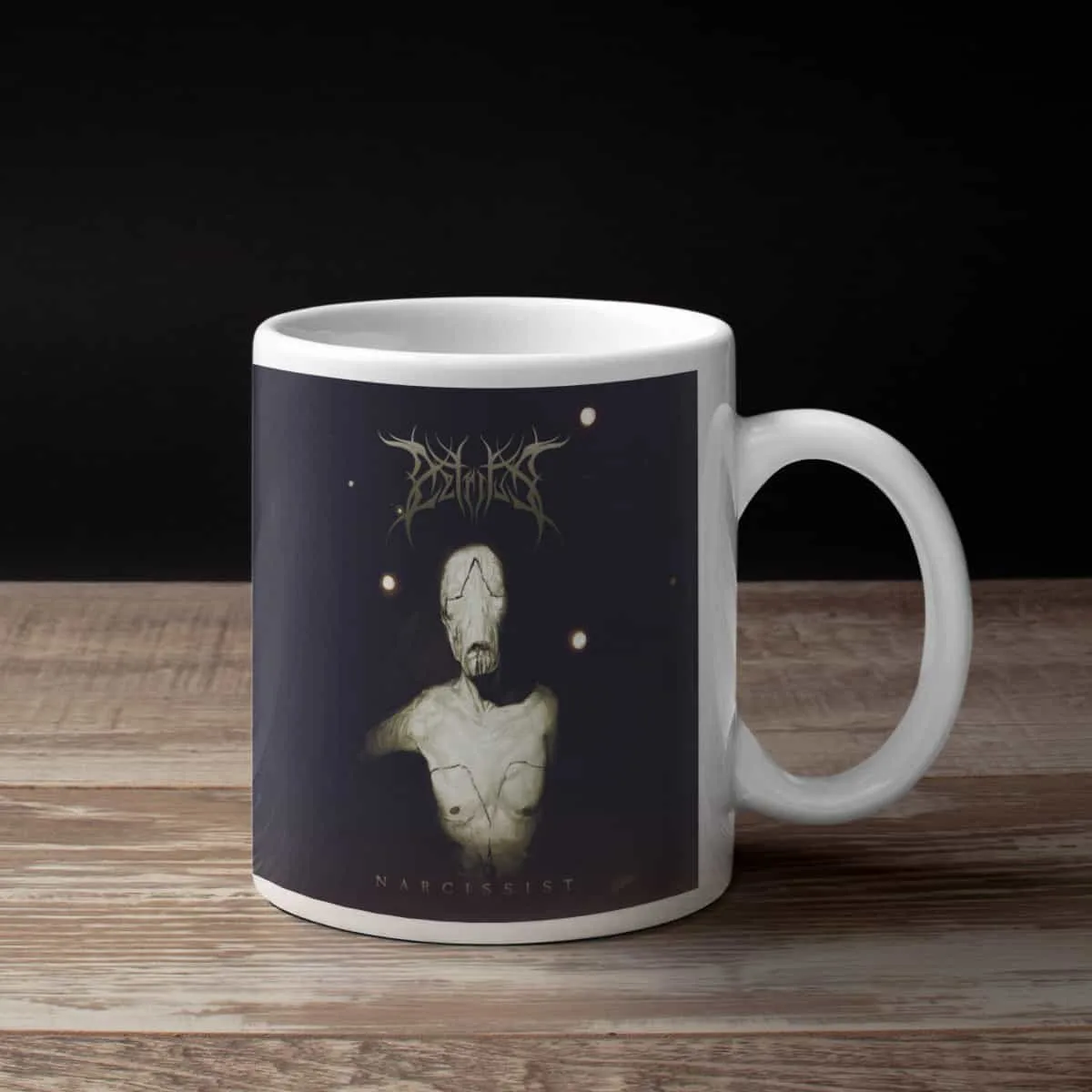 Detritus Coffee Mug, Detritus Narcissist Coffee Mug