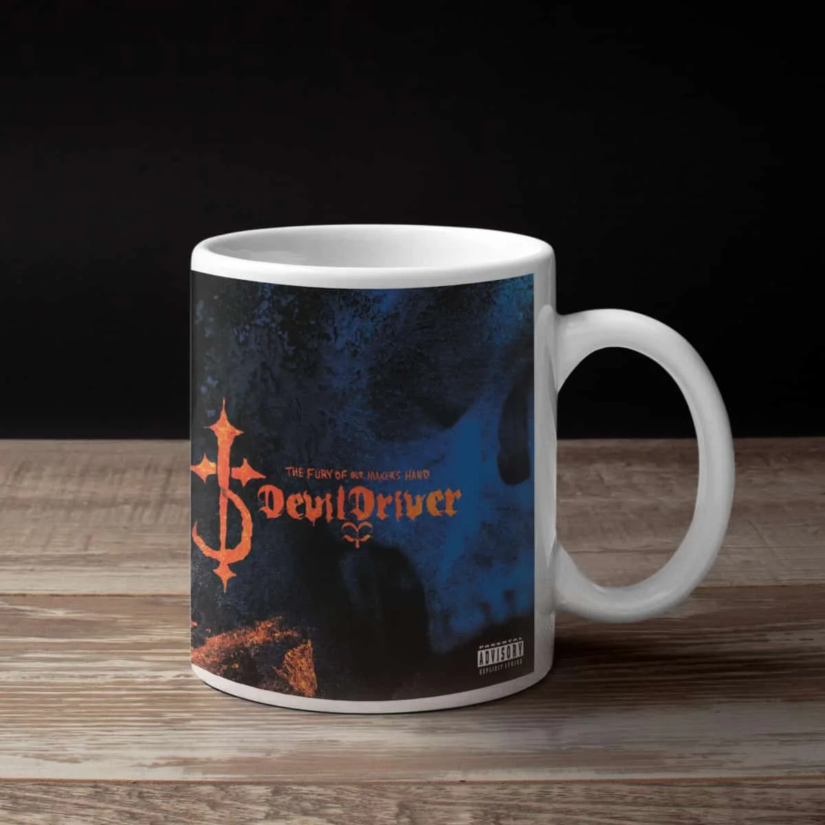 DevilDriver Coffee Mug, DevilDriver The Fury of Our Maker's Hand Coffee Mug