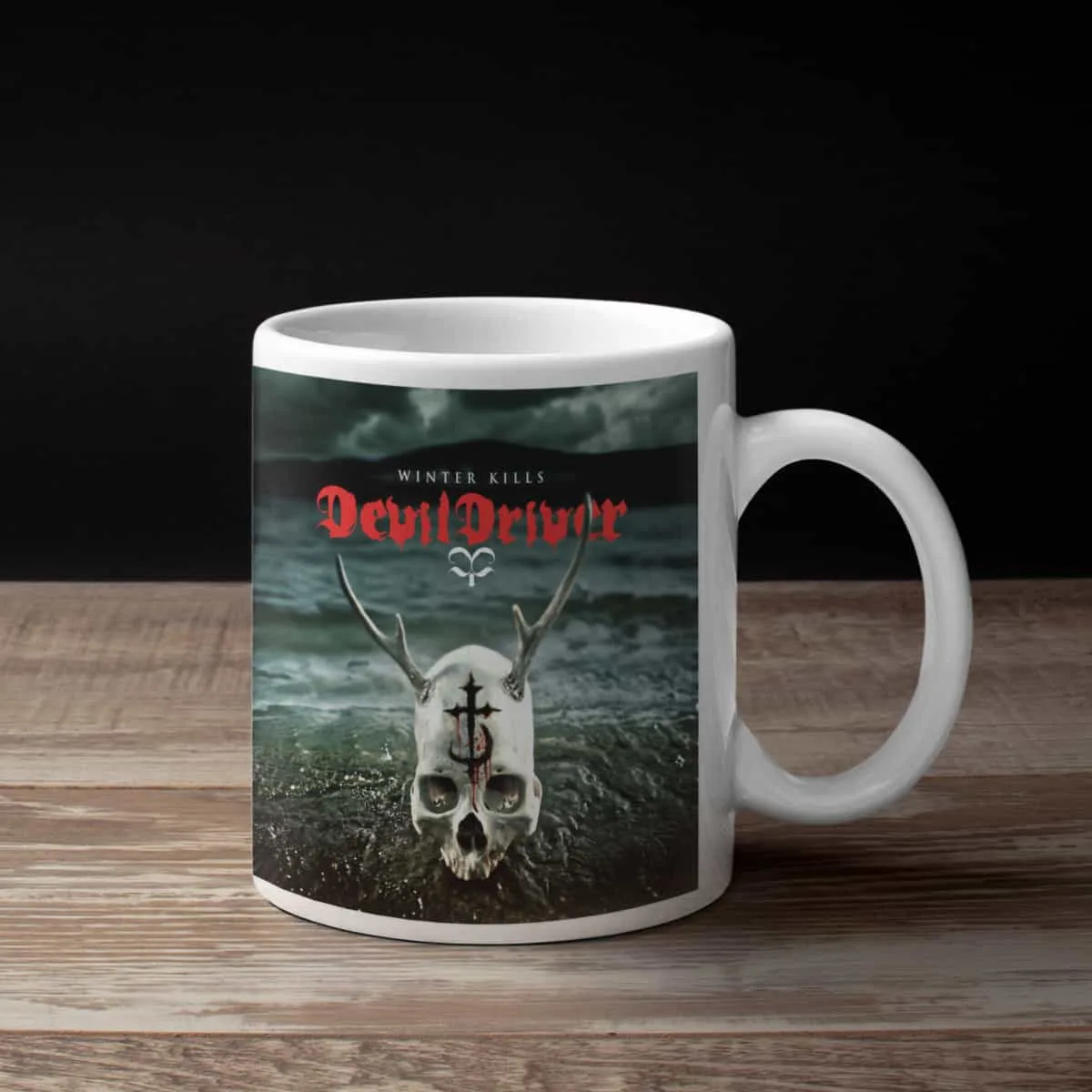 DevilDriver Coffee Mug, DevilDriver Winter Kills Coffee Mug