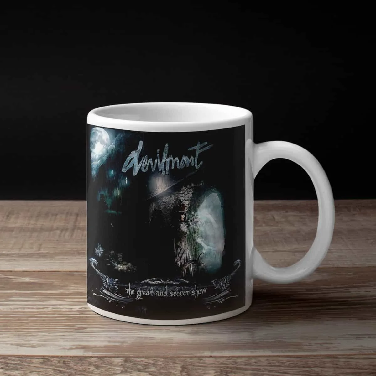 Devilment Coffee Mug, Devilment The Great and Secret Show Coffee Mug