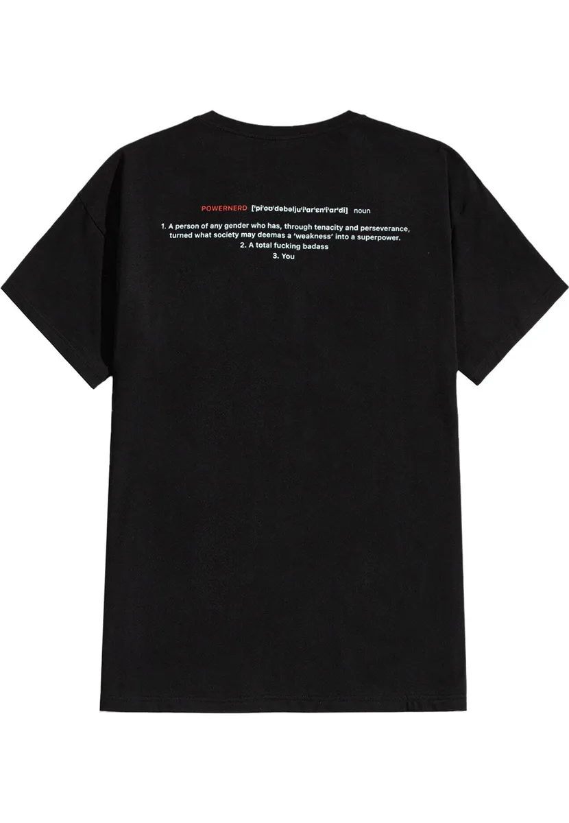 Devin Townsend Powernerd Logo T-Shirt