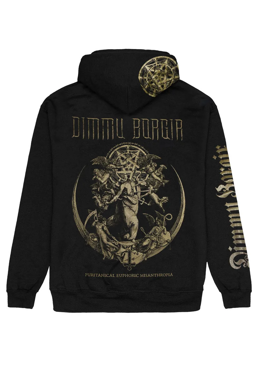 Dimmu Borgir Puritanical Euphoric Misanthropia - Zipper Hoodie