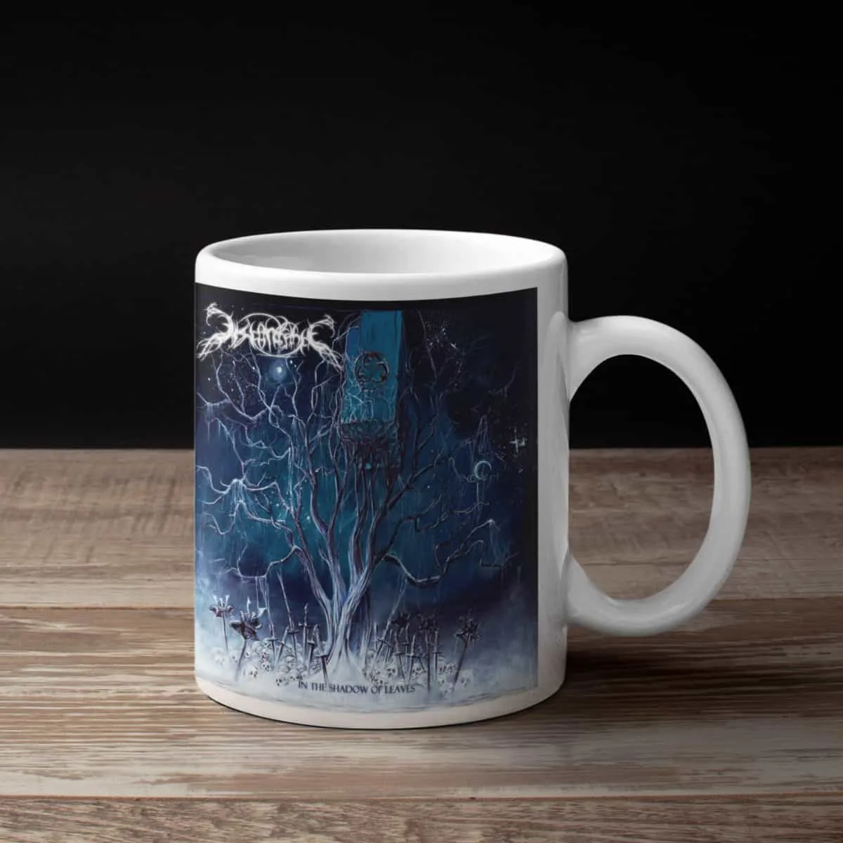 Discordance Coffee Mug, Discordance In The Shadow Of Leaves Coffee Mug