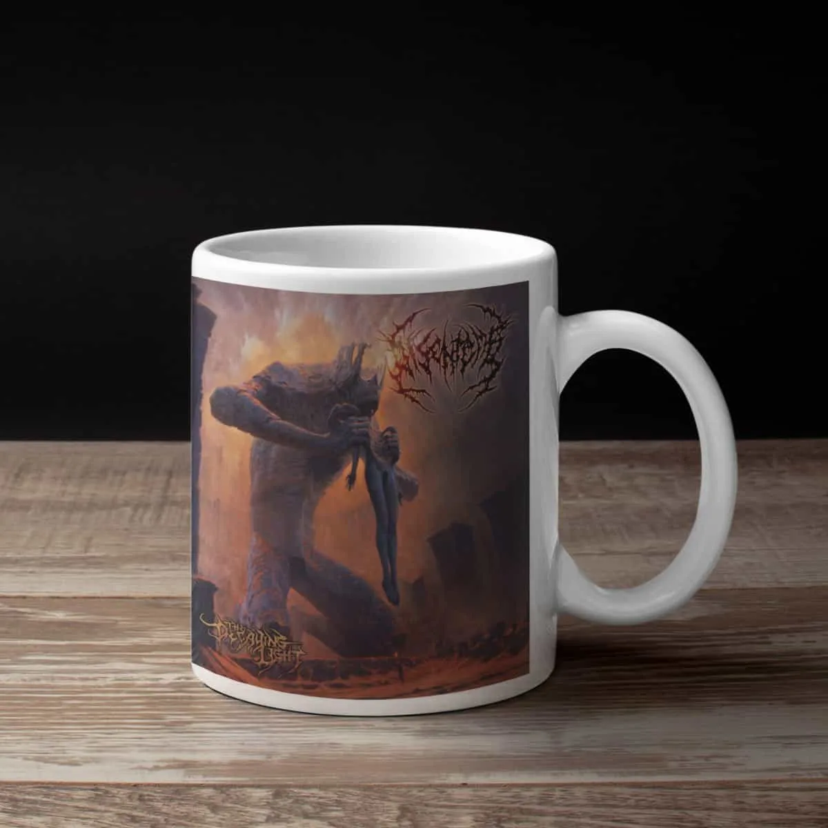 Disentomb Coffee Mug, Disentomb The Decaying Light Coffee Mug