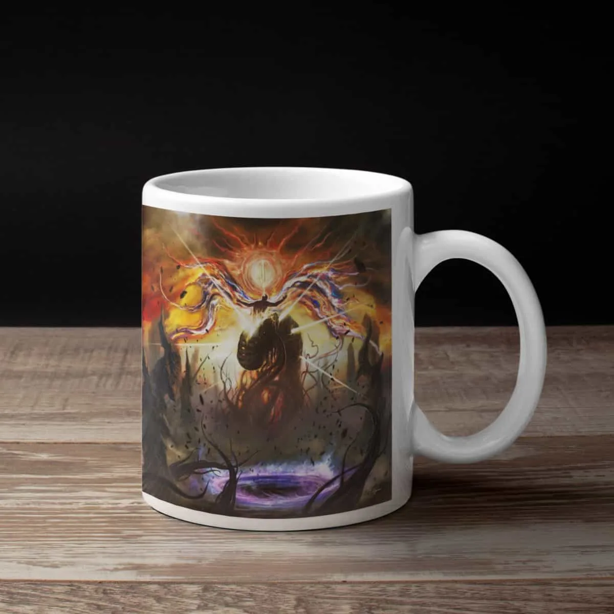 Disfiguring The Goddess Coffee Mug, Disfiguring The Goddess Katapillar Coffee Mug