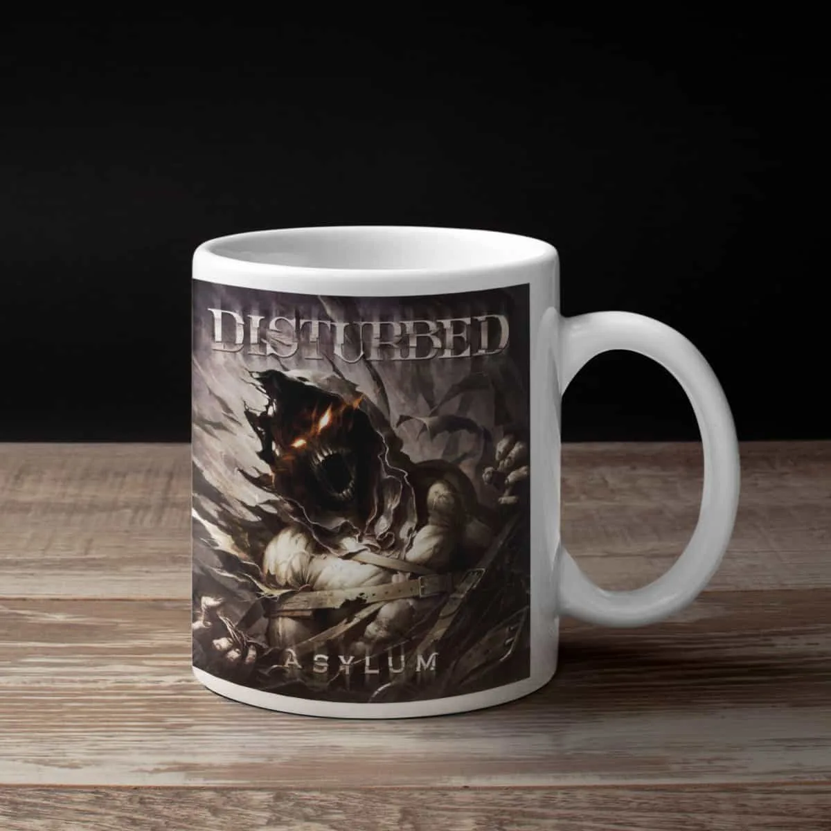 Disturbed Coffee Mug, Disturbed Asylum Coffee Mug