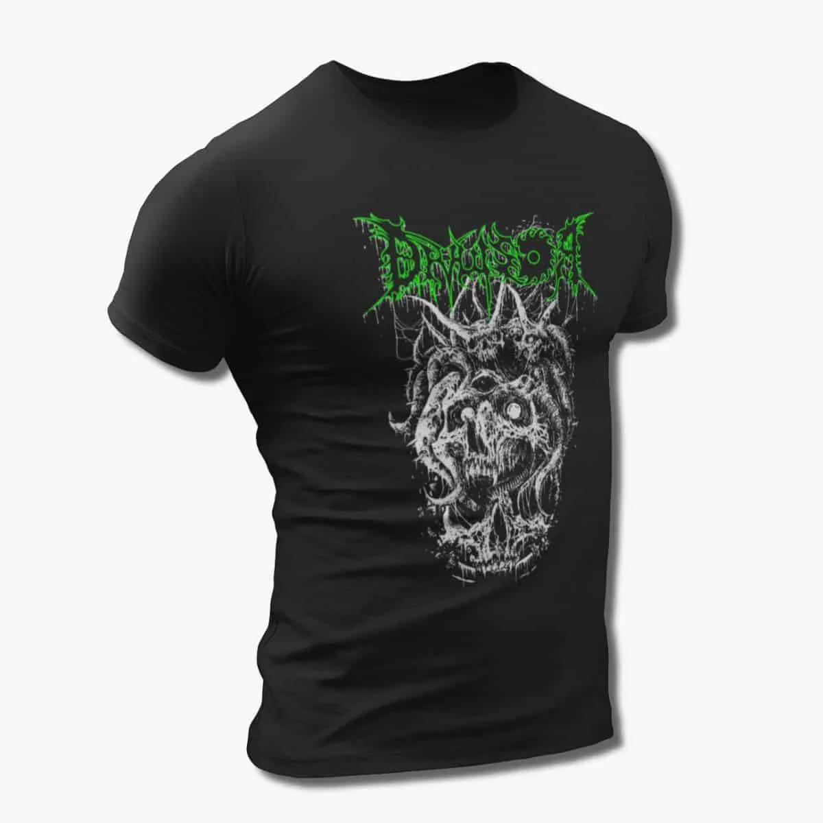 Divulsor Band T-Shirt, Divulsor Artwork T-Shirt, Brutal Death Metal Merchandise