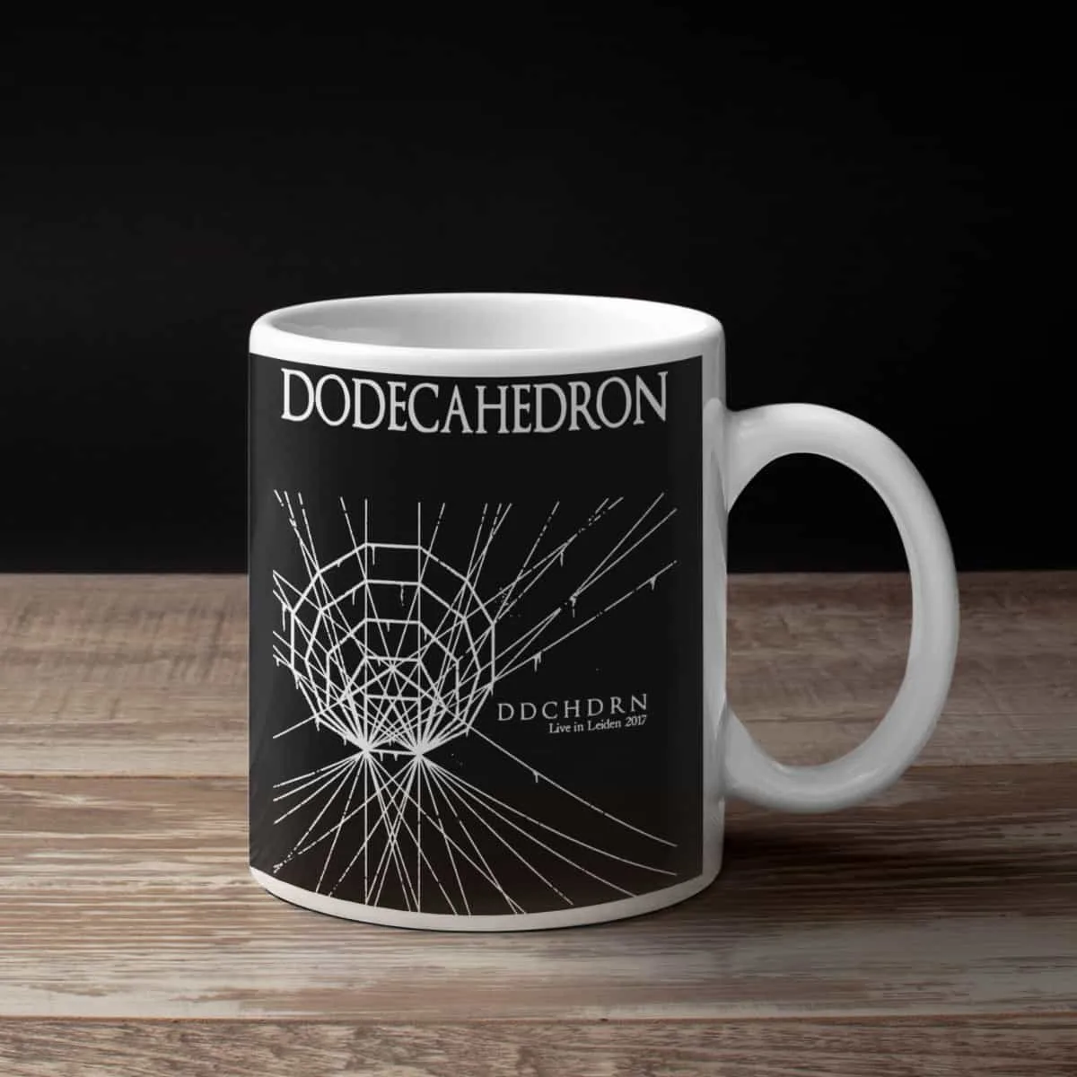 Dodecahedron Coffee Mug, Dodecahedron Live in Leiden 2017 Coffee Mug