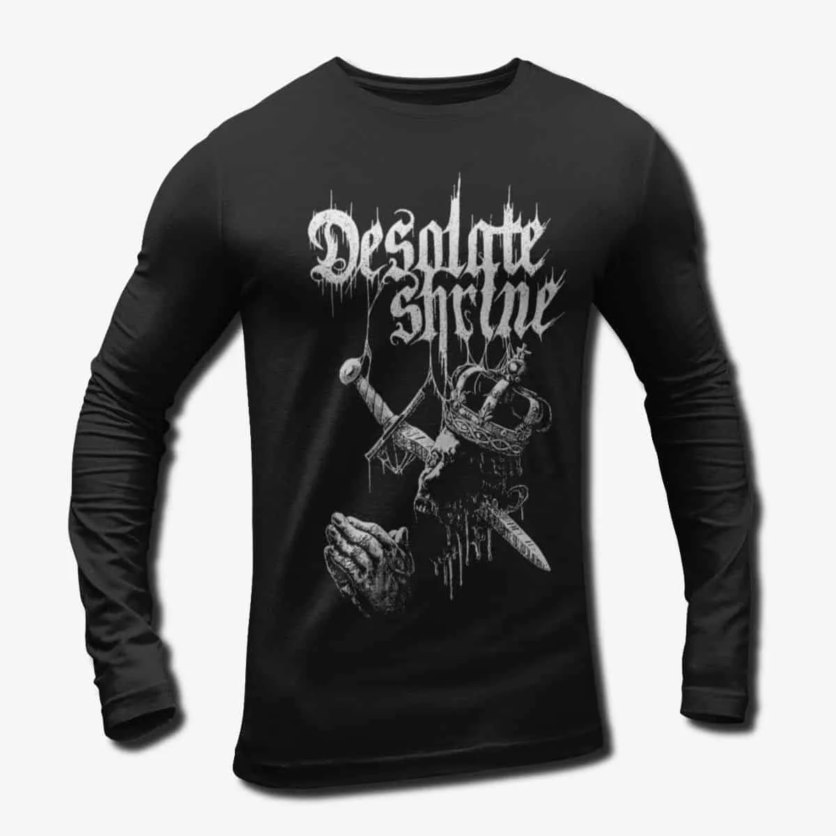 Dossier Negro Band Long Sleeve T-Shirt, Dossier Negro The Pungent Stench Of Witchcraft Longsleeve Tee, Death Metal Merch