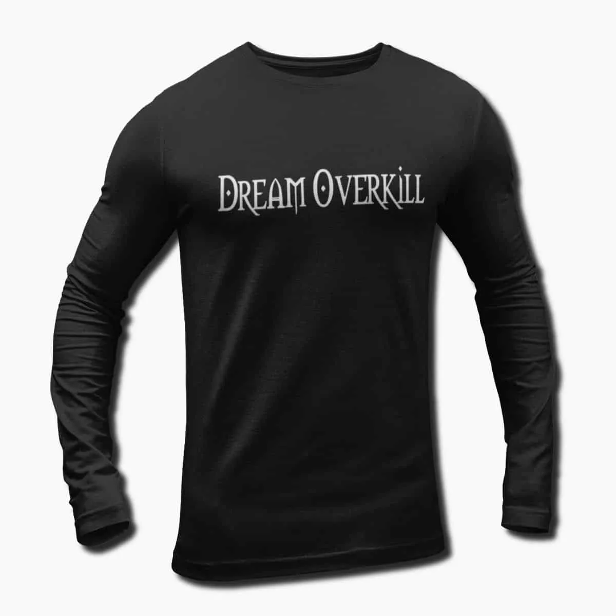 Dream Overkill Band Long Sleeve T-Shirt, Dream Overkill Logo Longsleeve T-Shirt, NWOBHM Merchandise