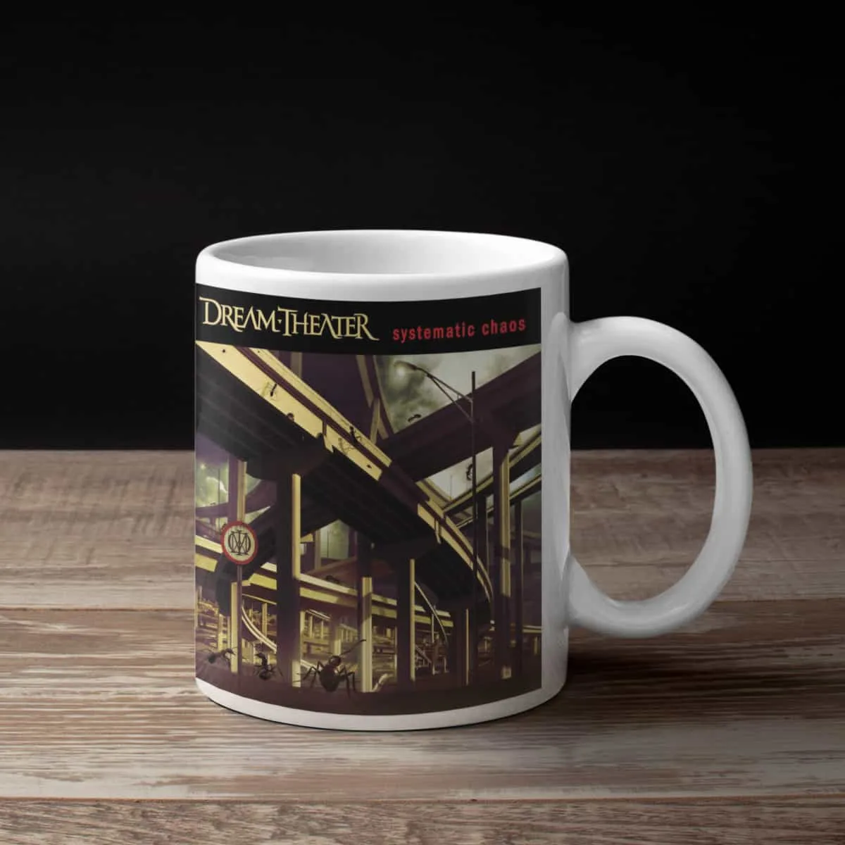 Dream Theater Coffee Mug, Dream Theater Systematic Chaos Coffee Mug