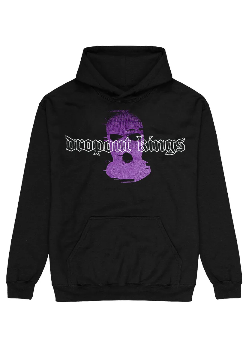 Dropout Kings Glitch Mask Hoodie