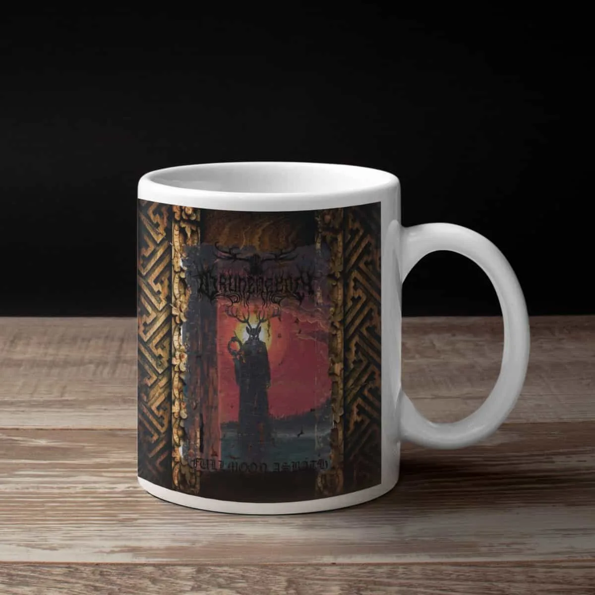 Drunemeton Coffee Mug, Drunemeton Fullmoon Asbath Coffee Mug