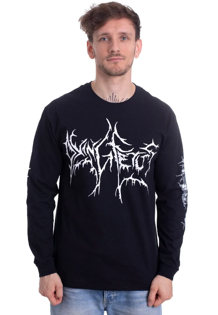 Dying Fetus Dripping Skeletons Long Sleeve