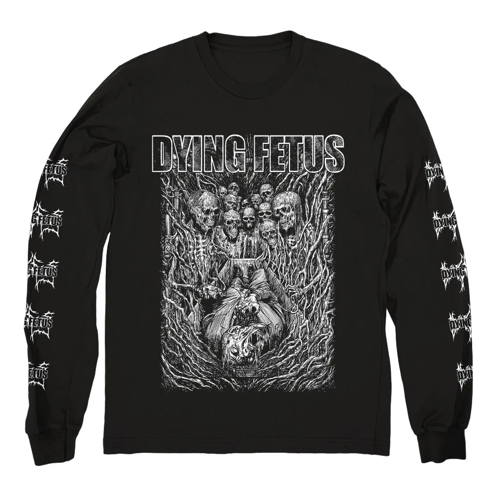 DYING FETUS "Skeleton Funeral" Longsleeve Long Sleeve