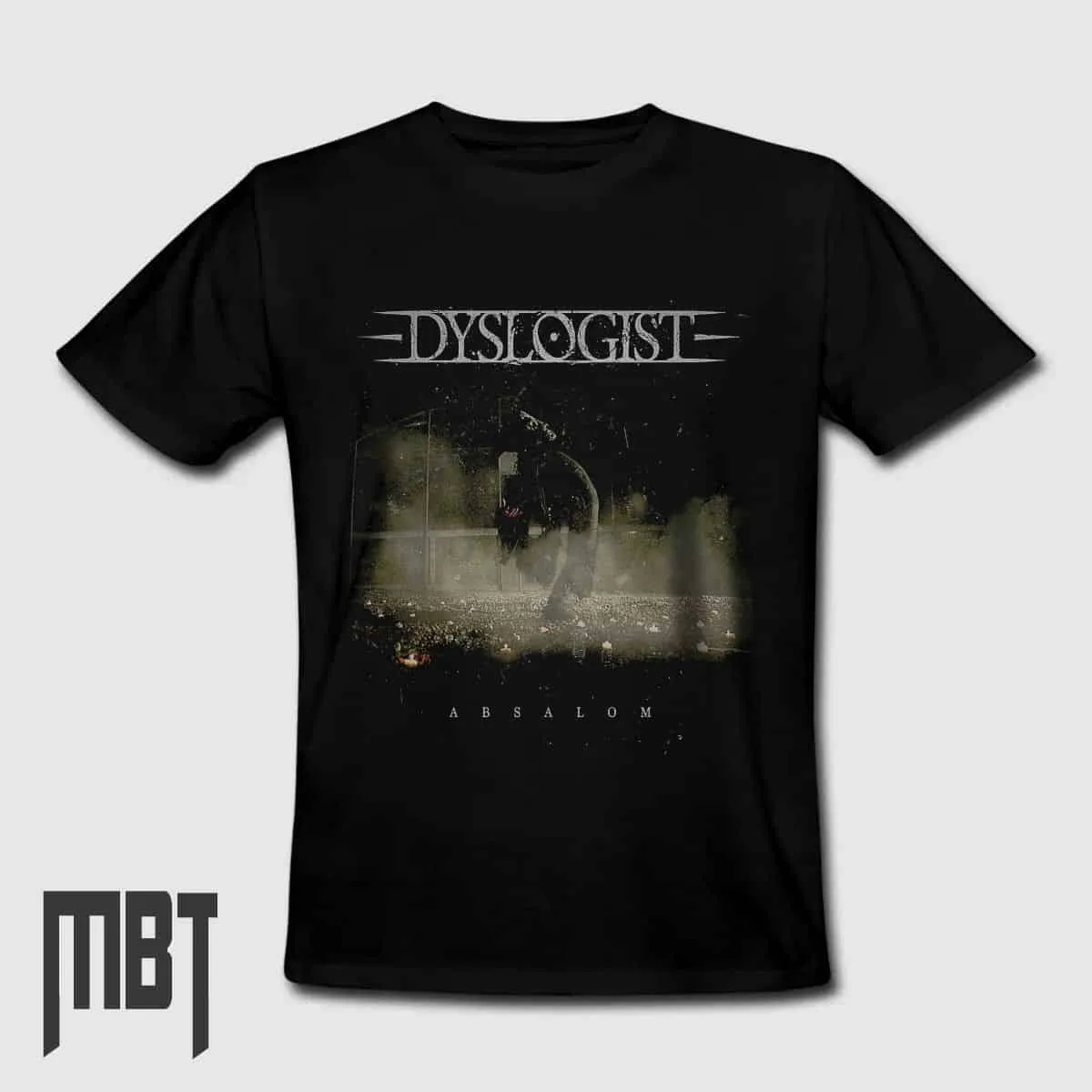 Dyslogist Metal Band T-Shirt, Dyslogist Absalom T-Shirt, Alternative Death Metal