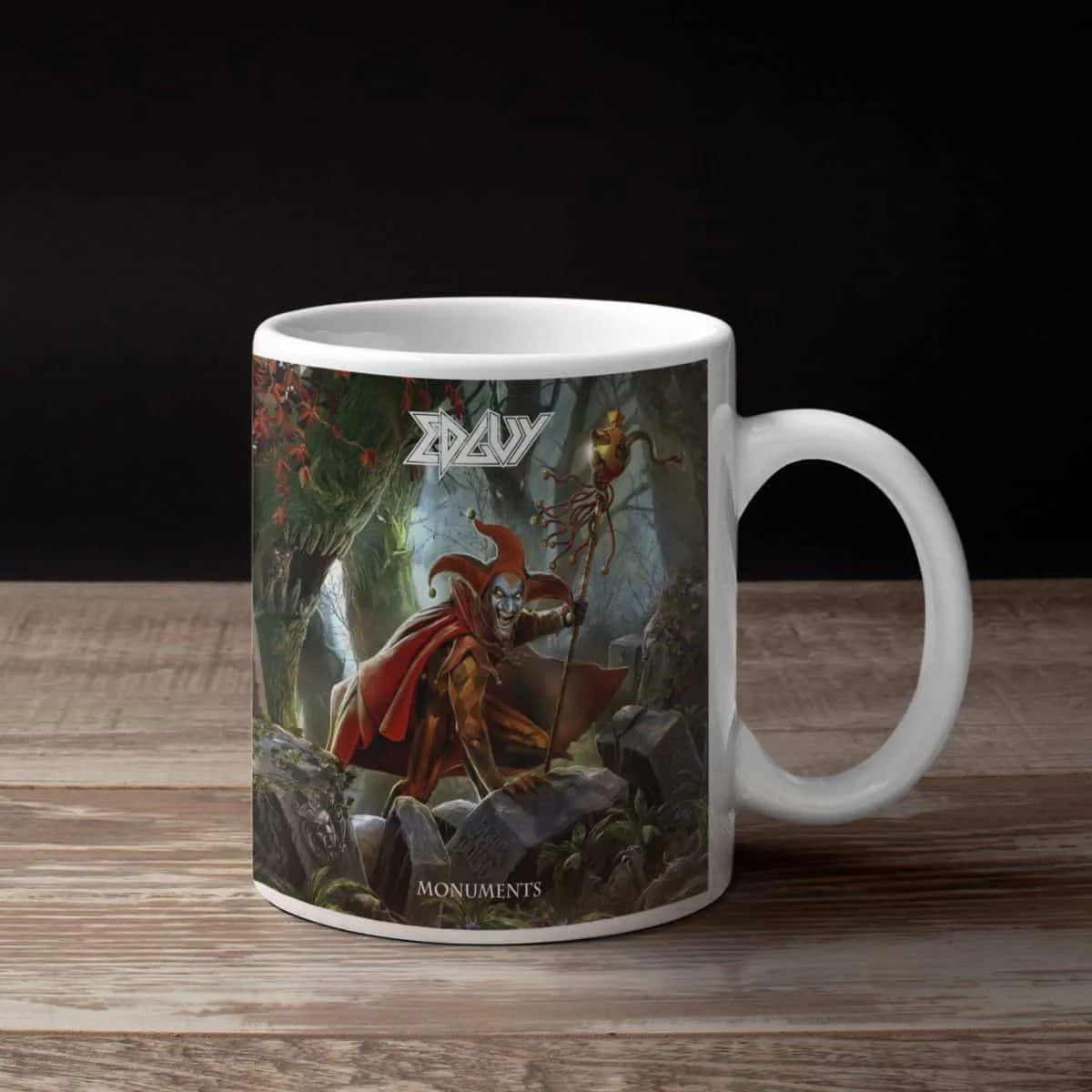Edguy Band Coffee Mug, Edguy Monuments Mug