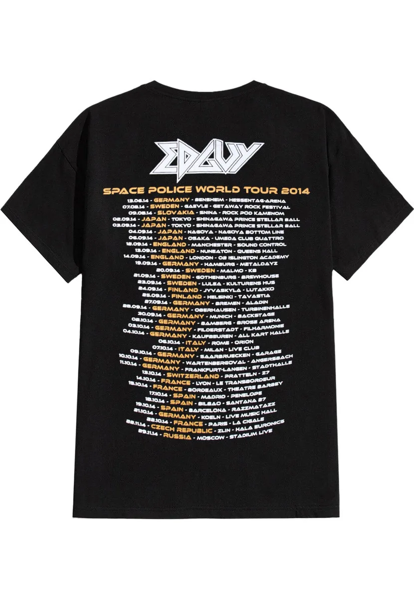 Edguy Space Police Tour 2014 T-Shirt