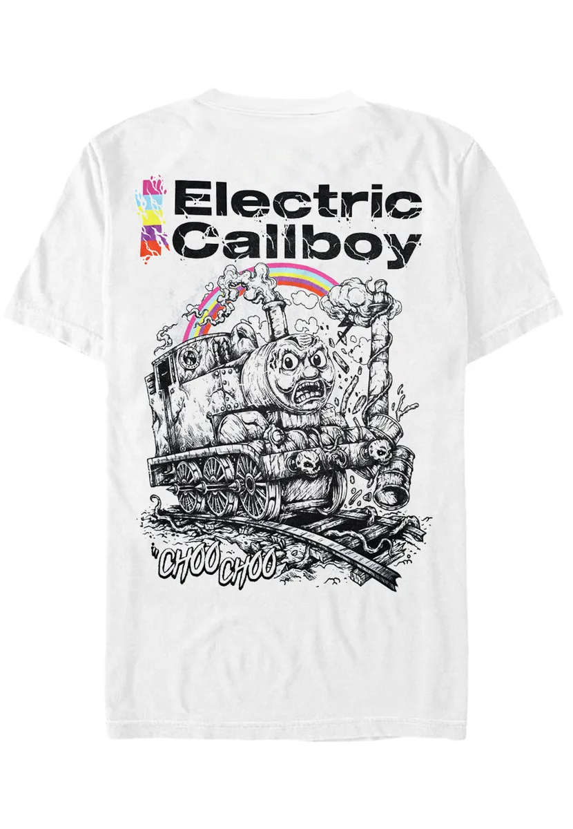 Electric Callboy Choo Choo White T-Shirt