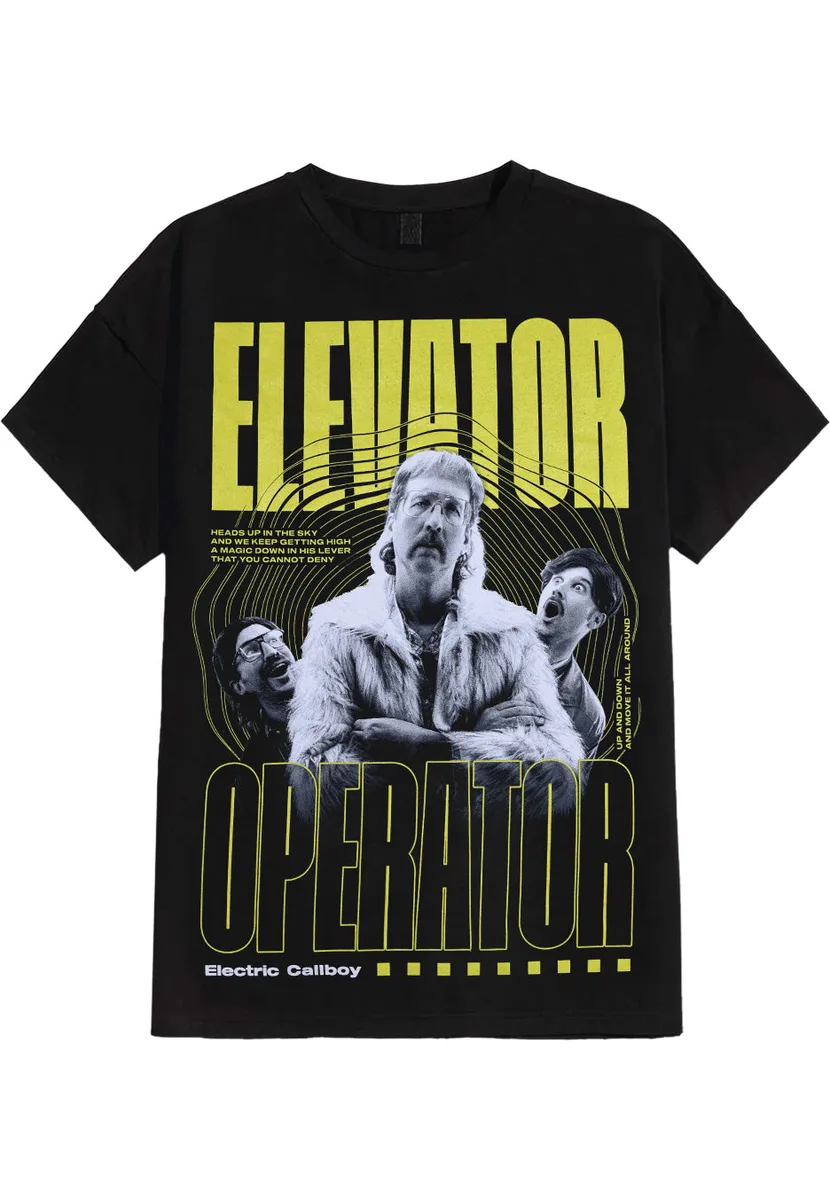 Electric Callboy Elevator Operator T-Shirt