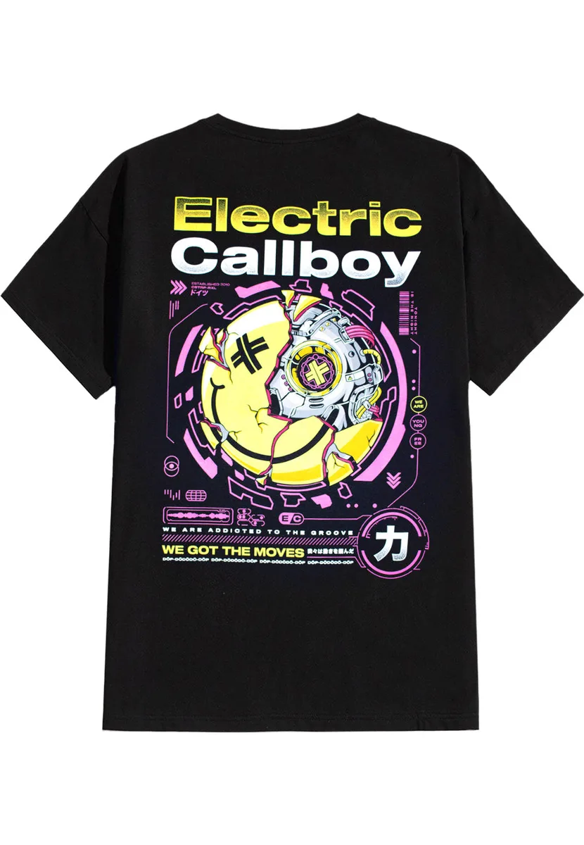 Electric Callboy Moves Tech Smile T-Shirt