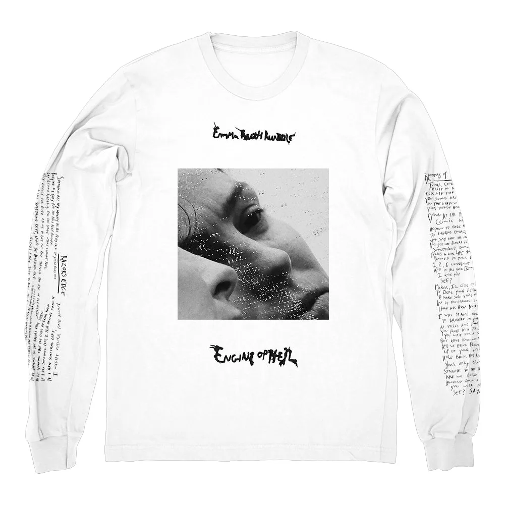 EMMA RUTH RUNDLE "Engine Of Hell - White" Longsleeve Long Sleeve