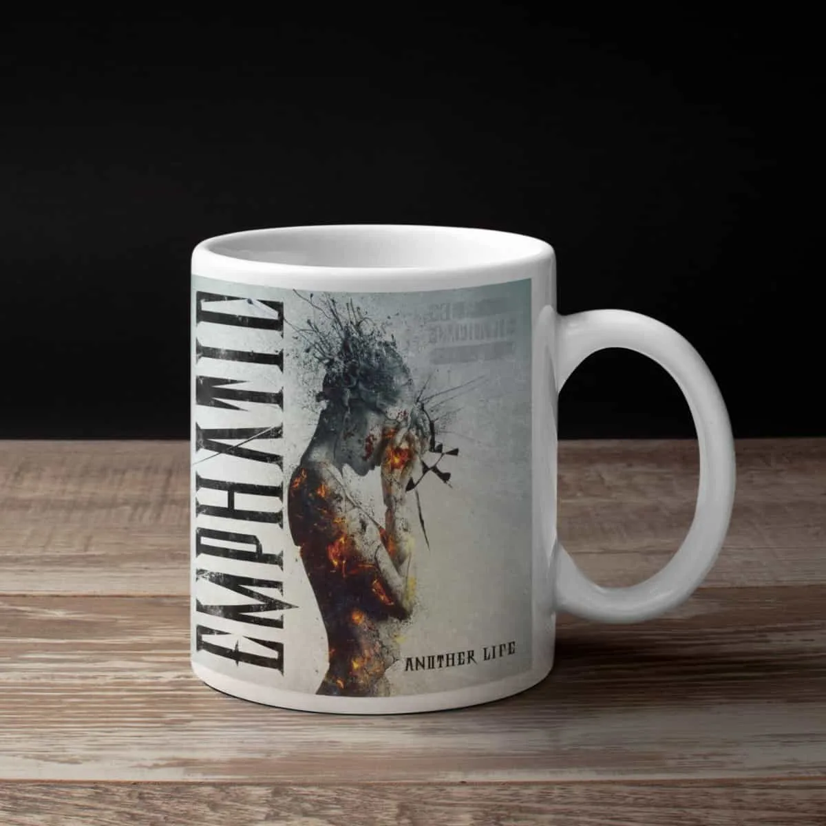 Emphatic Coffee Mug, Emphatic Through Fire Another Life Mug