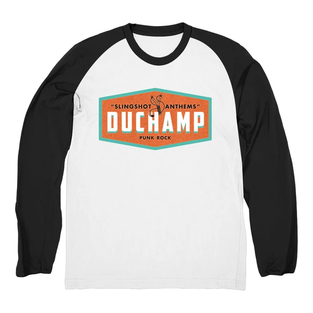 END HITS RECORDS DUCHAMP "Slingshot Anthems" Baseball Longsleeve Long Sleeve