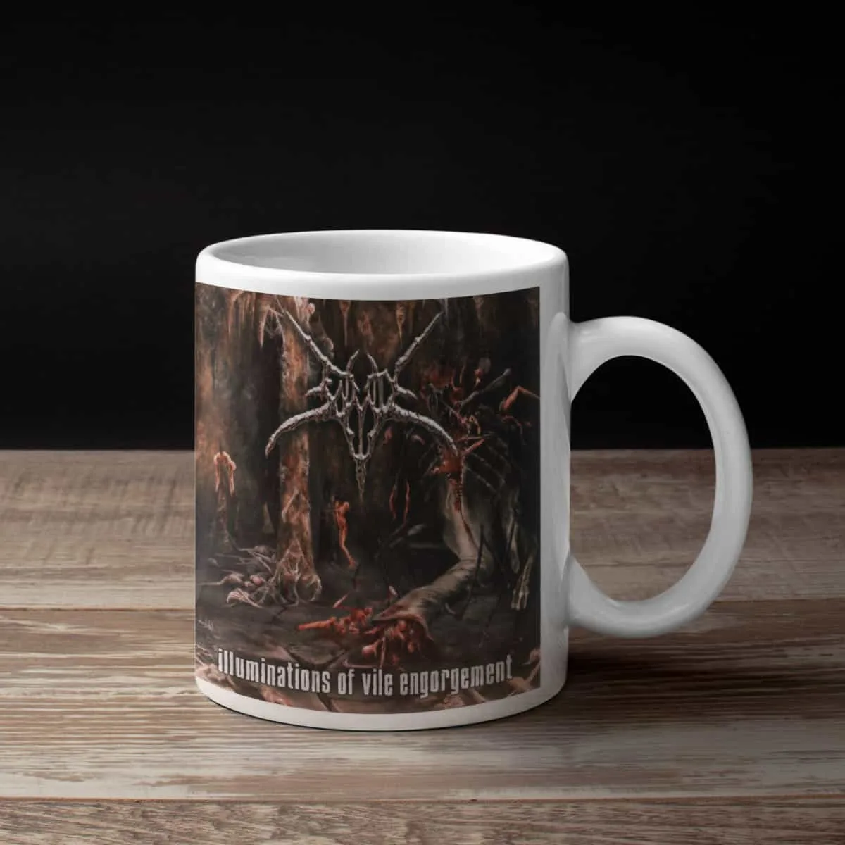 Enmity Coffee Mug, Enmity Illuminations Of Vile Engorgment Coffee Mug