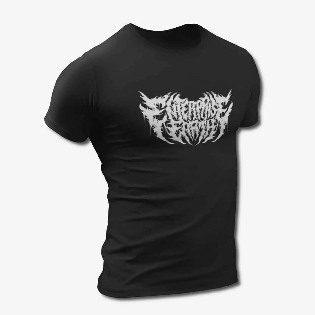 Enterprise Earth T-Shirt, Enterprise Earth Band Logo Black T-Shirt, Deathcore Merchandise