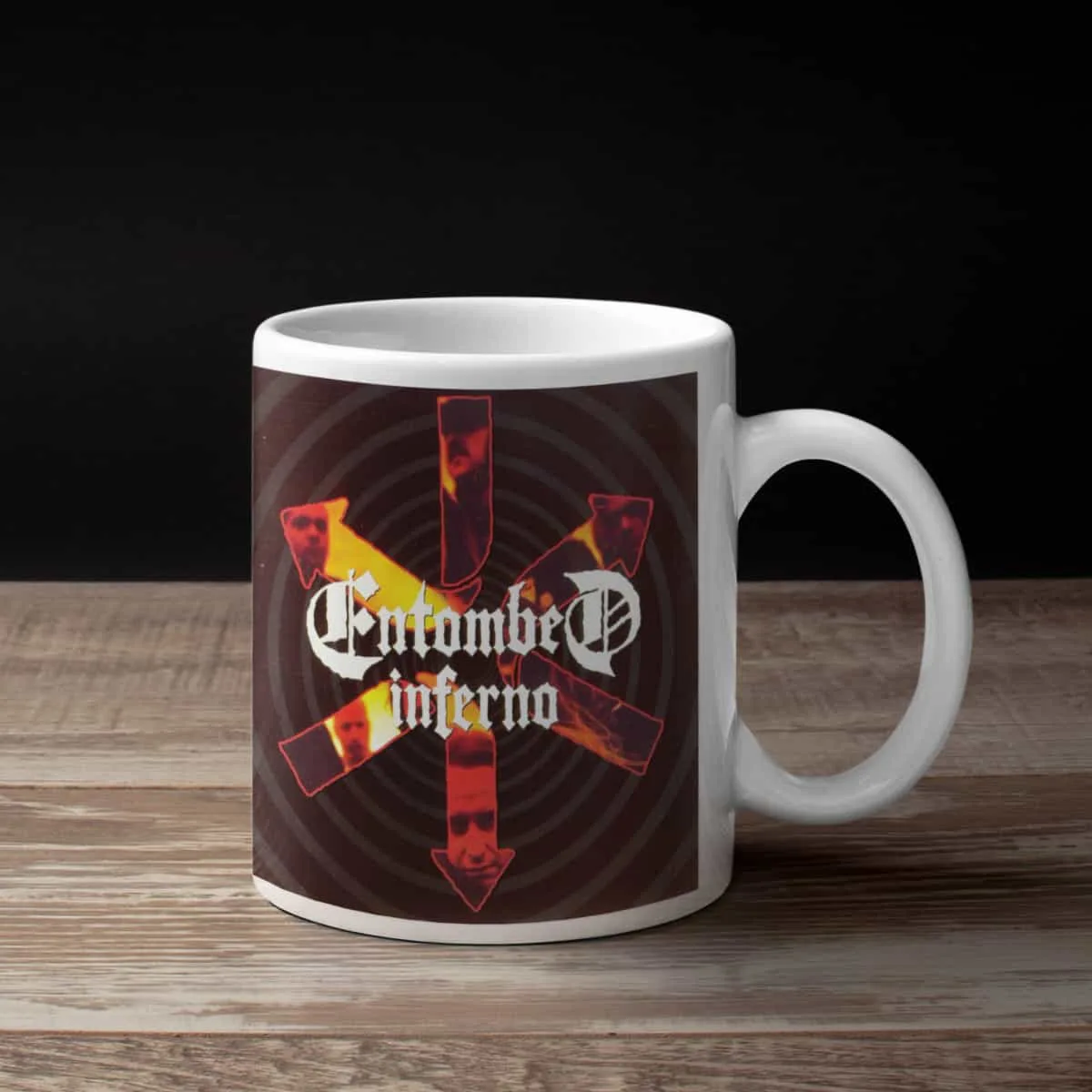 Entombed Coffee Mug, Entombed Inferno &amp; Averno Coffee Mug