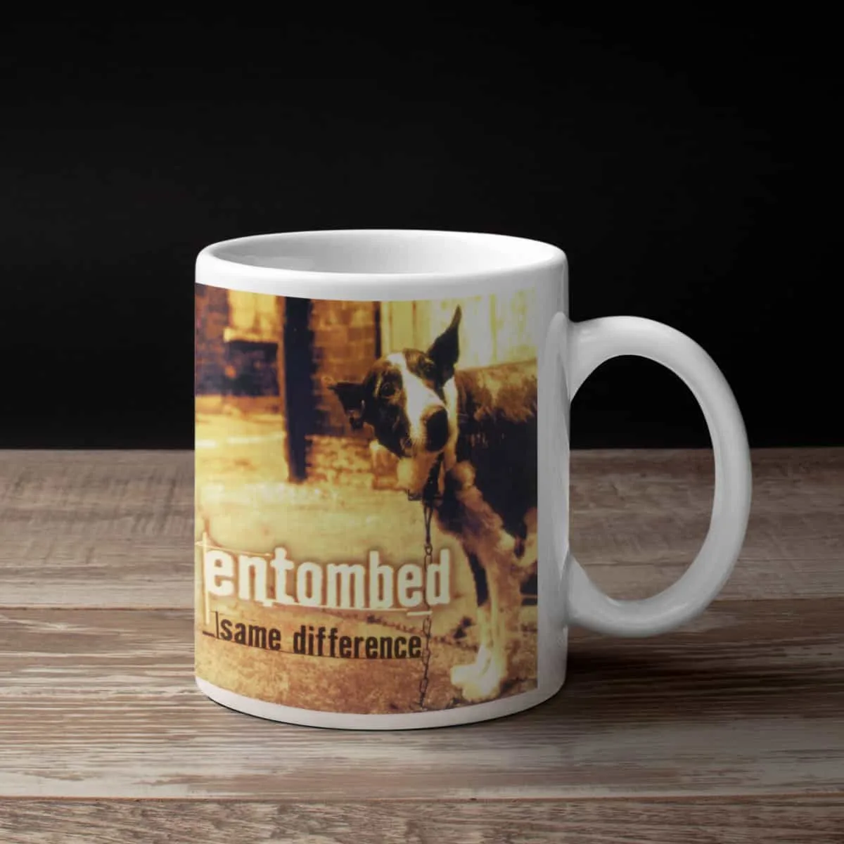 Entombed Coffee Mug, Entombed Same Difference Coffee Mug