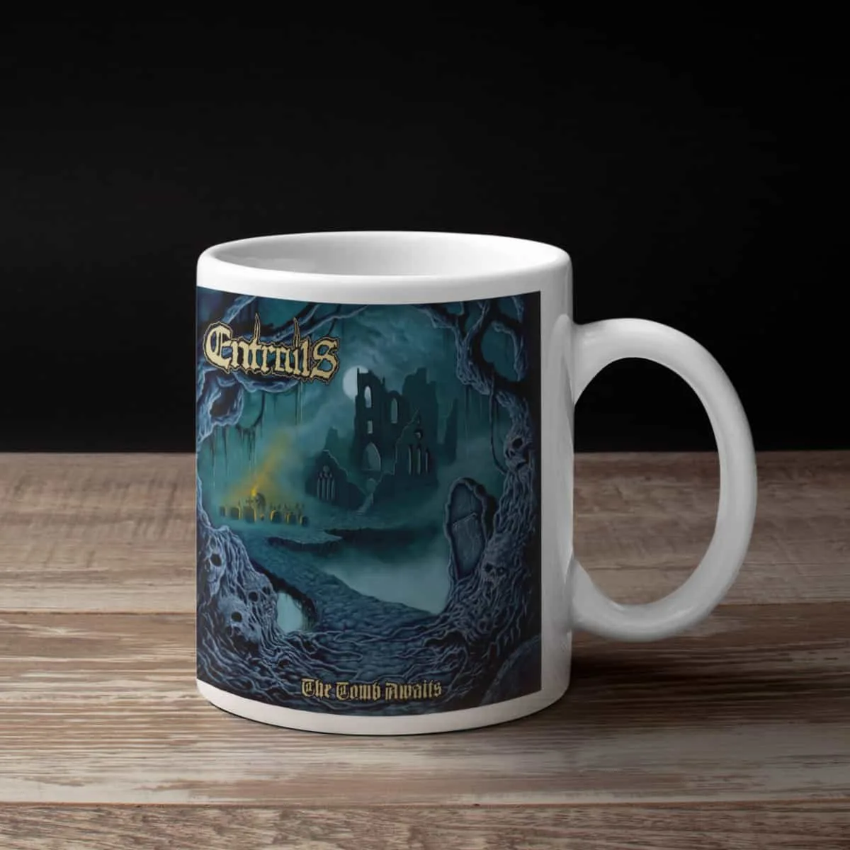 Entrails Coffee Mug, Entrails The Tomb Awaits Coffee Mug