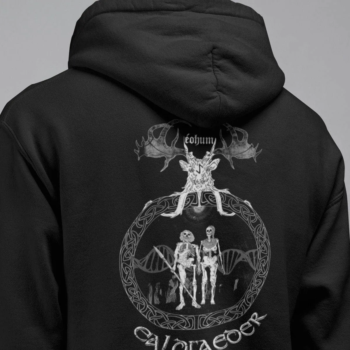 Eohum Band Hoodie, Eohum Ealdfaeder Hooded Sweatshirt, Black, Doom Metal Merch