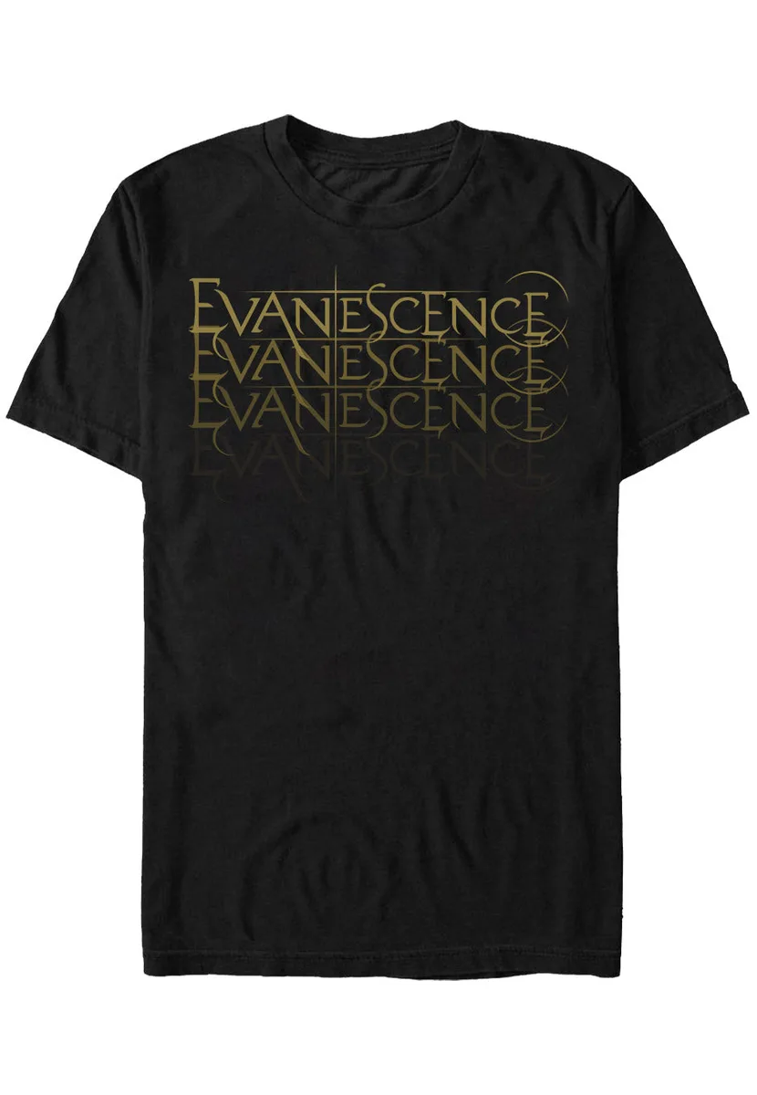 Evanescence Repeat Logo T-Shirt
