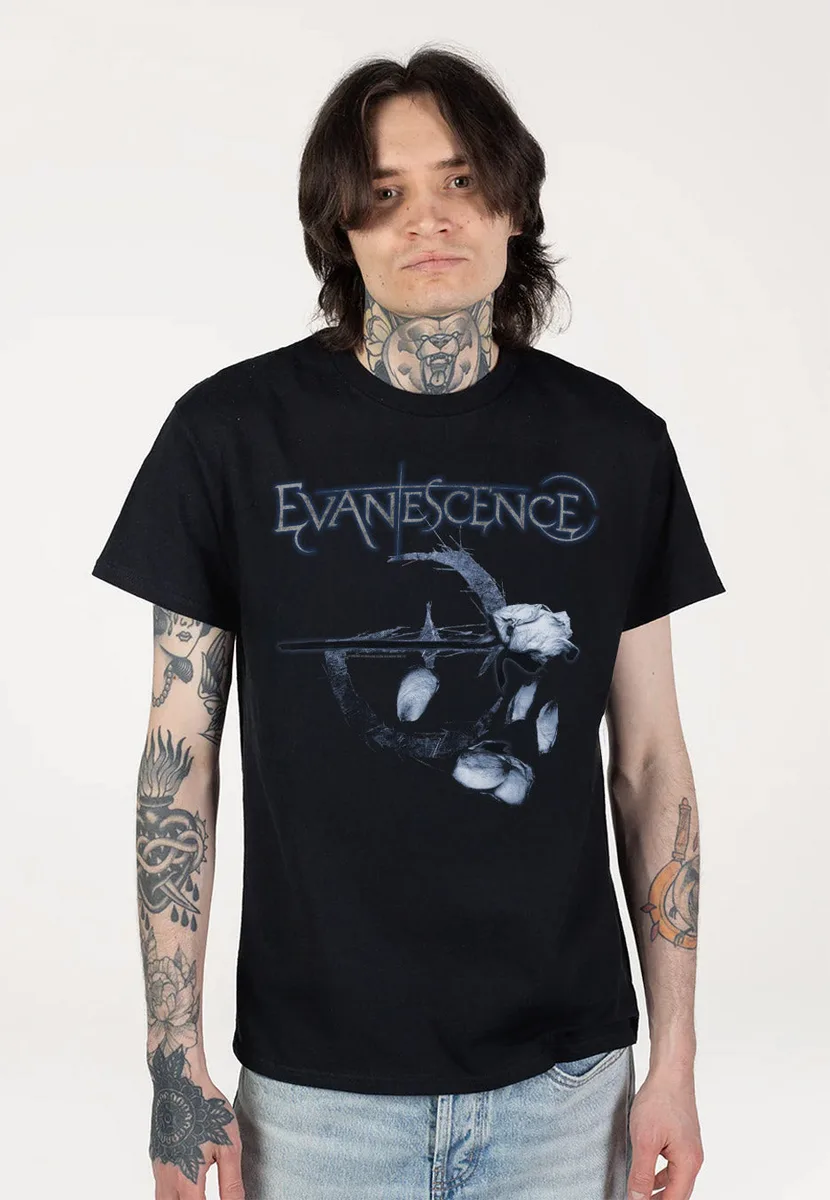 Evanesence Logo Petals T-Shirt