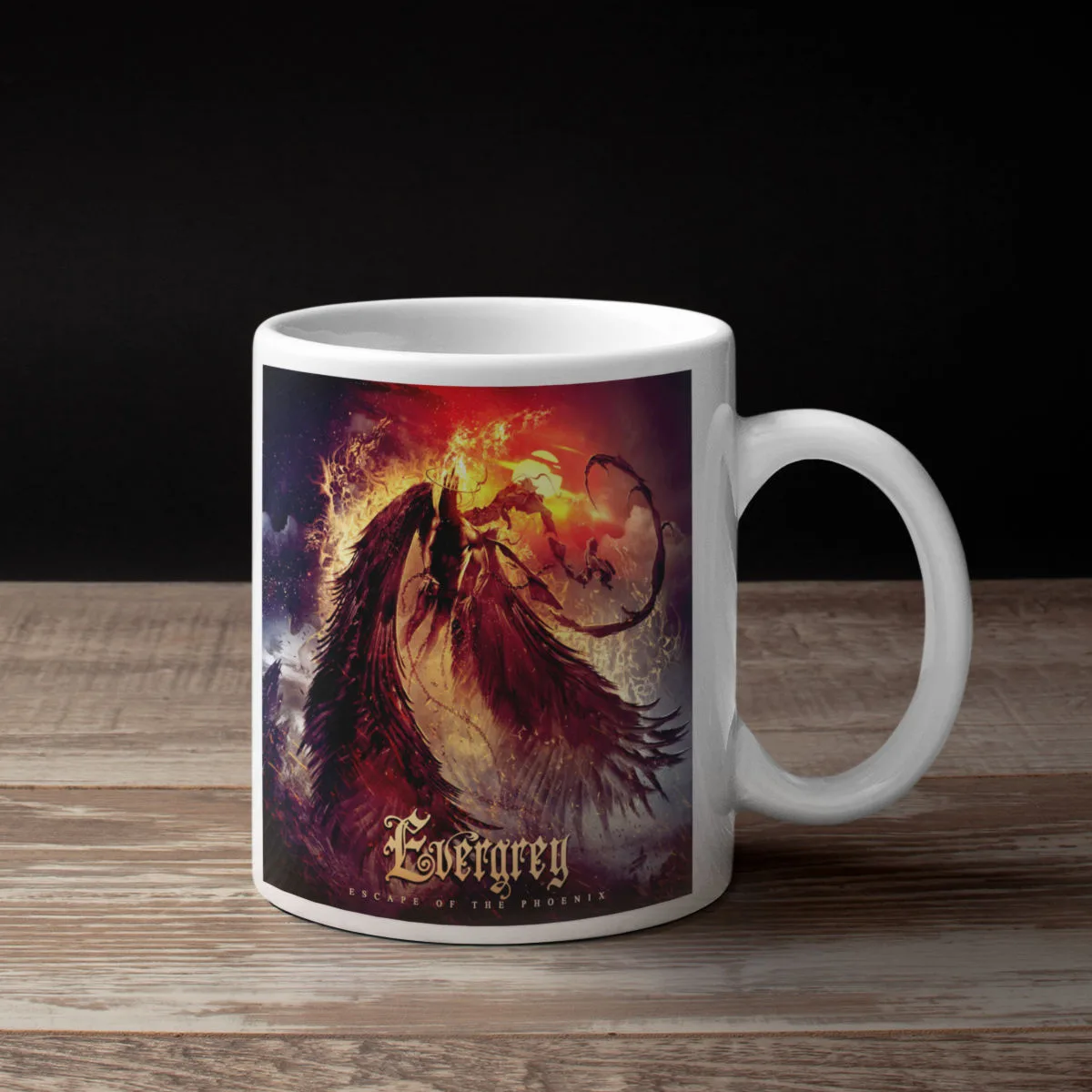 Evergrey Coffee Mug, Evergrey Escape Of The Phoenix Coffee Mug