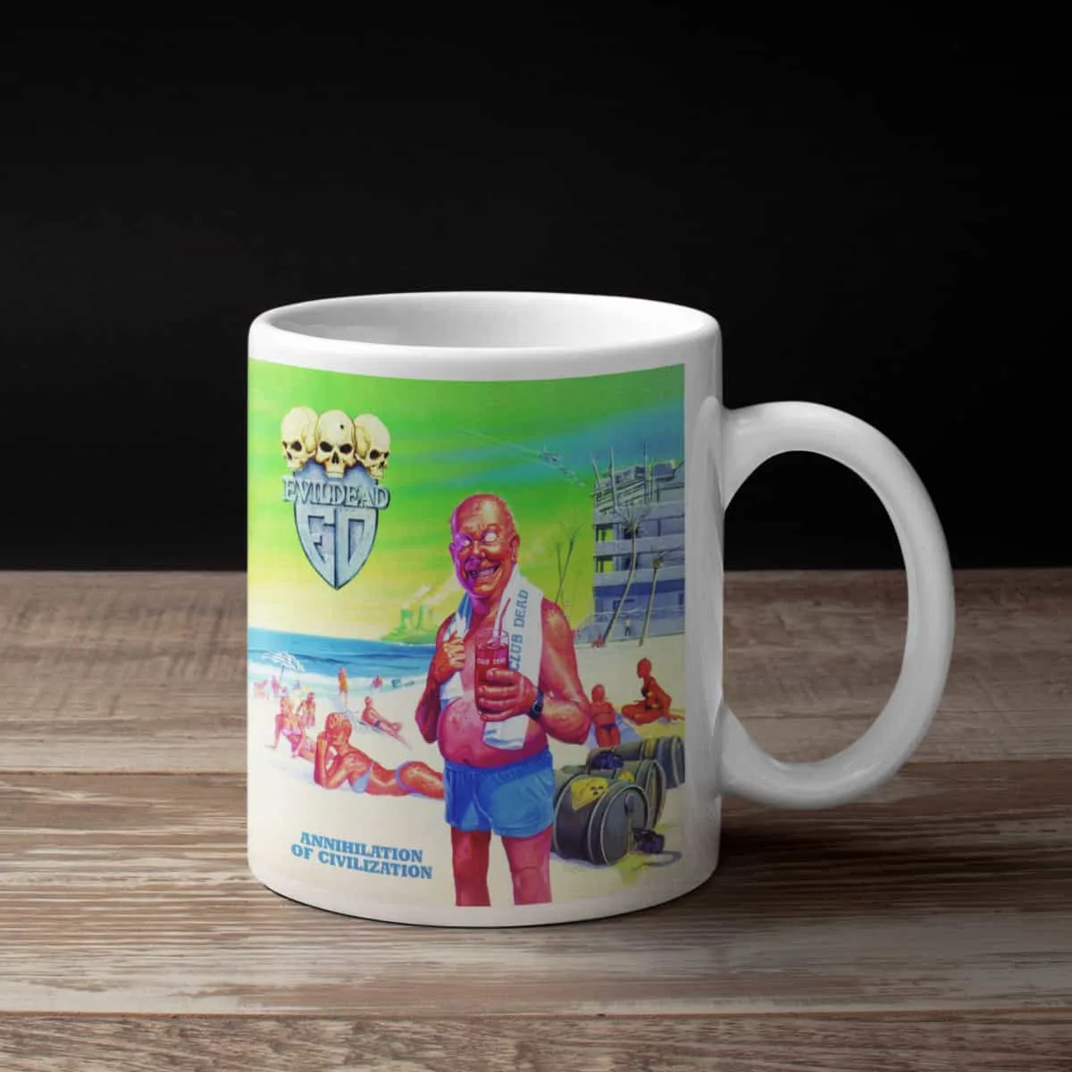 Evildead Coffee Mug, Evildead Annihilation Of Civilization Coffee Mug