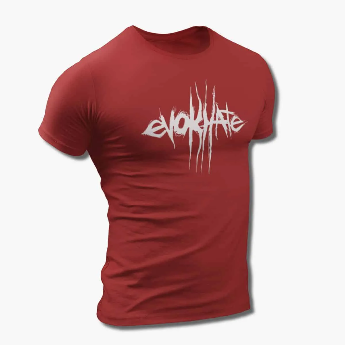 Evok Hate Band T-Shirt, Evok' Hate Logo Navy T-Shirt, Deathcore Merchandise