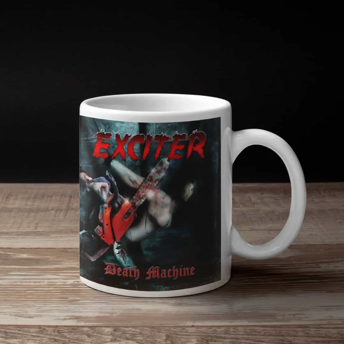 Exciter Coffee Mug, Exciter Death Machine Coffee Mug