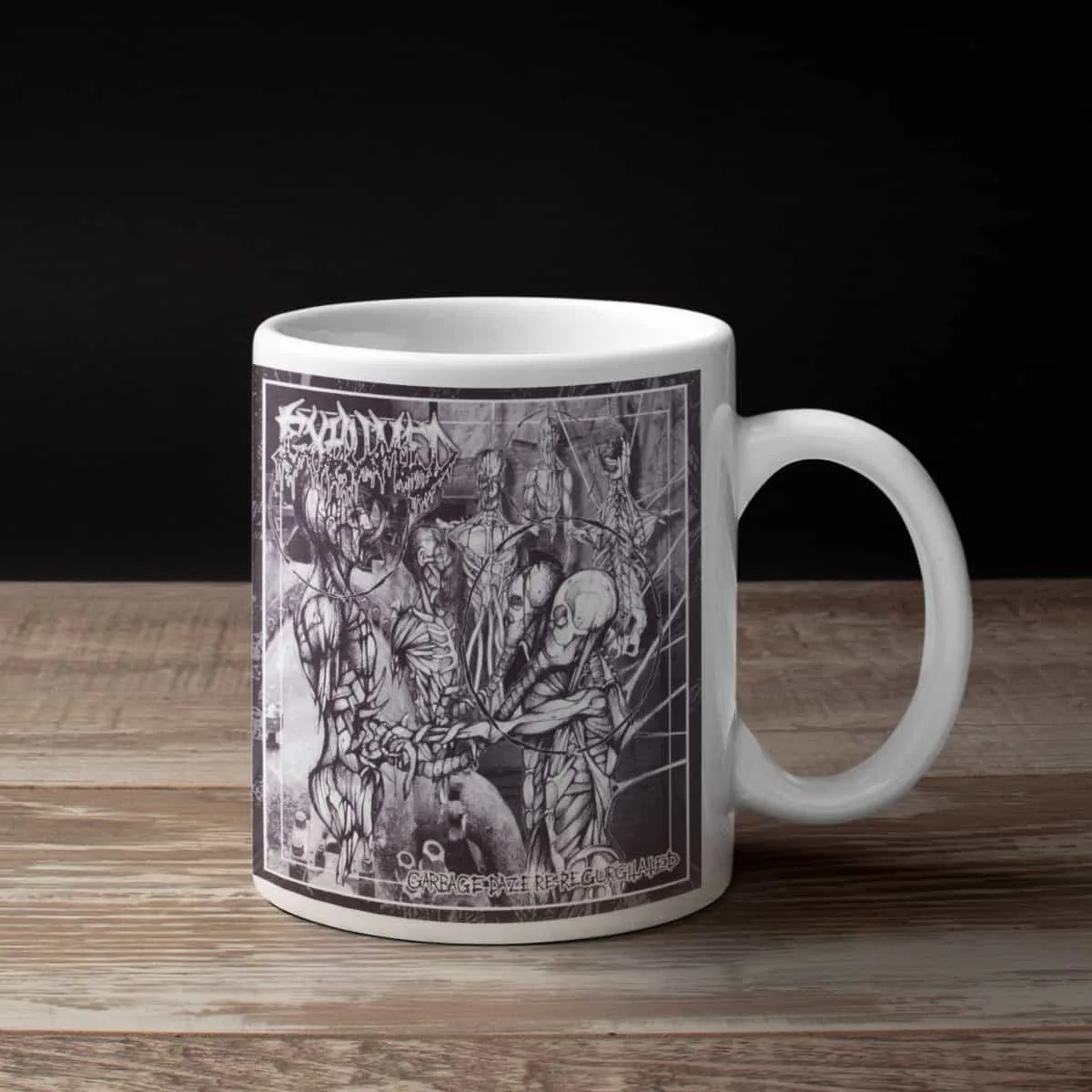 Exhumed Coffee Mug, Exhumed Garbage Daze Re-Regurgitated Coffee Mug