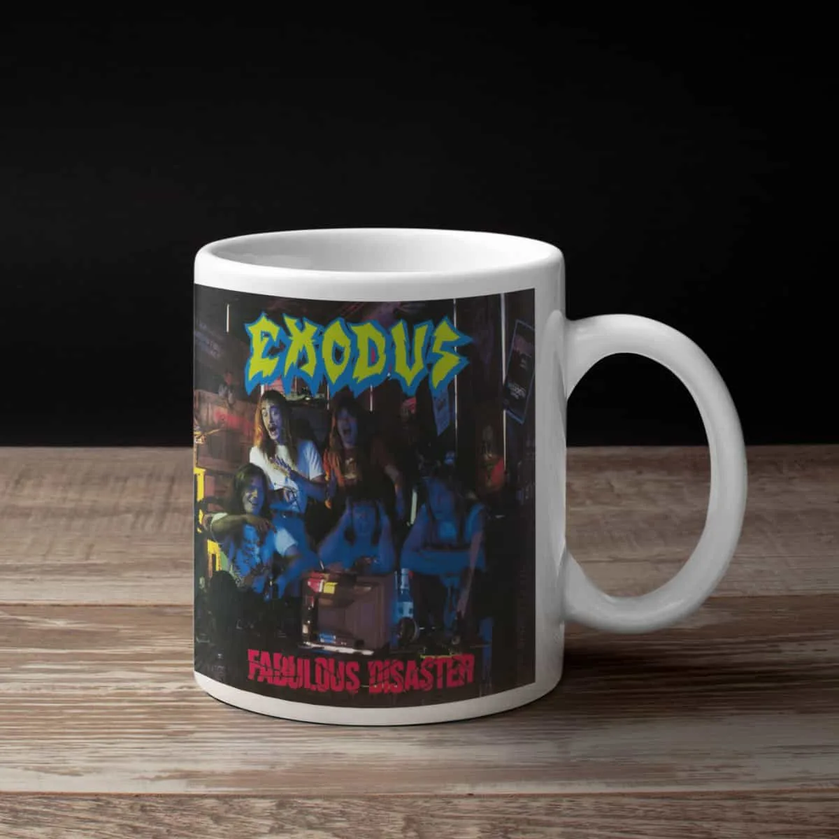 Exodus Coffee Mug, Exodus Fabulous Disaster Coffee Mug
