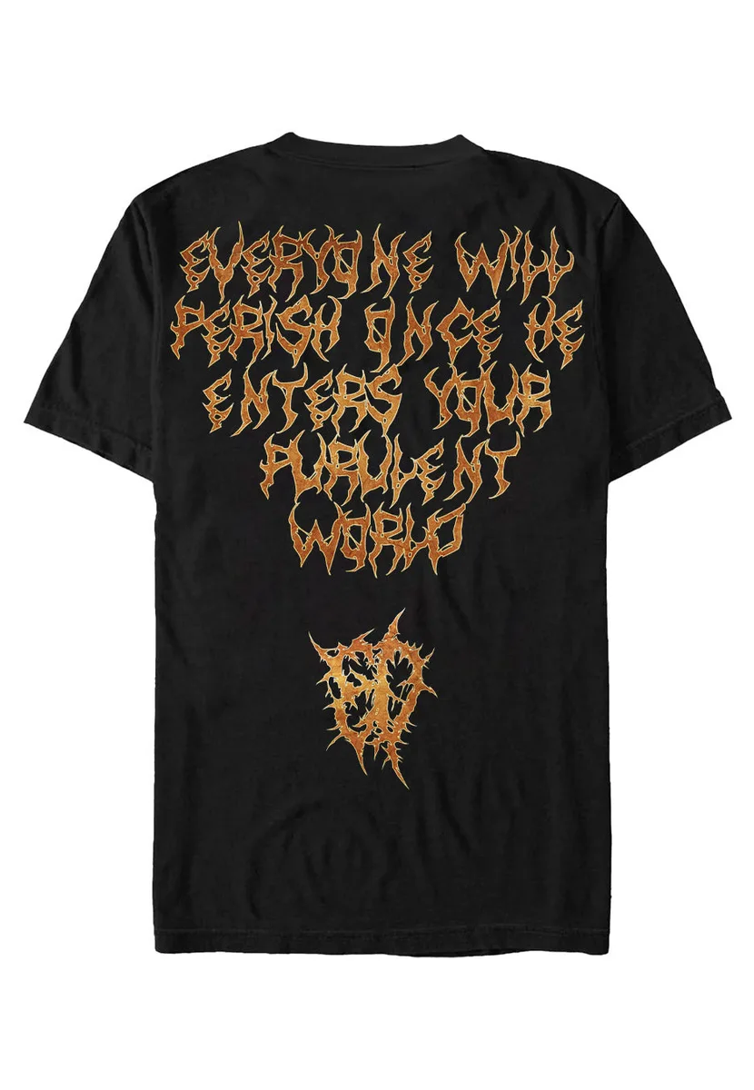 Extermination Dismemberment Carnivore Outraged T-Shirt