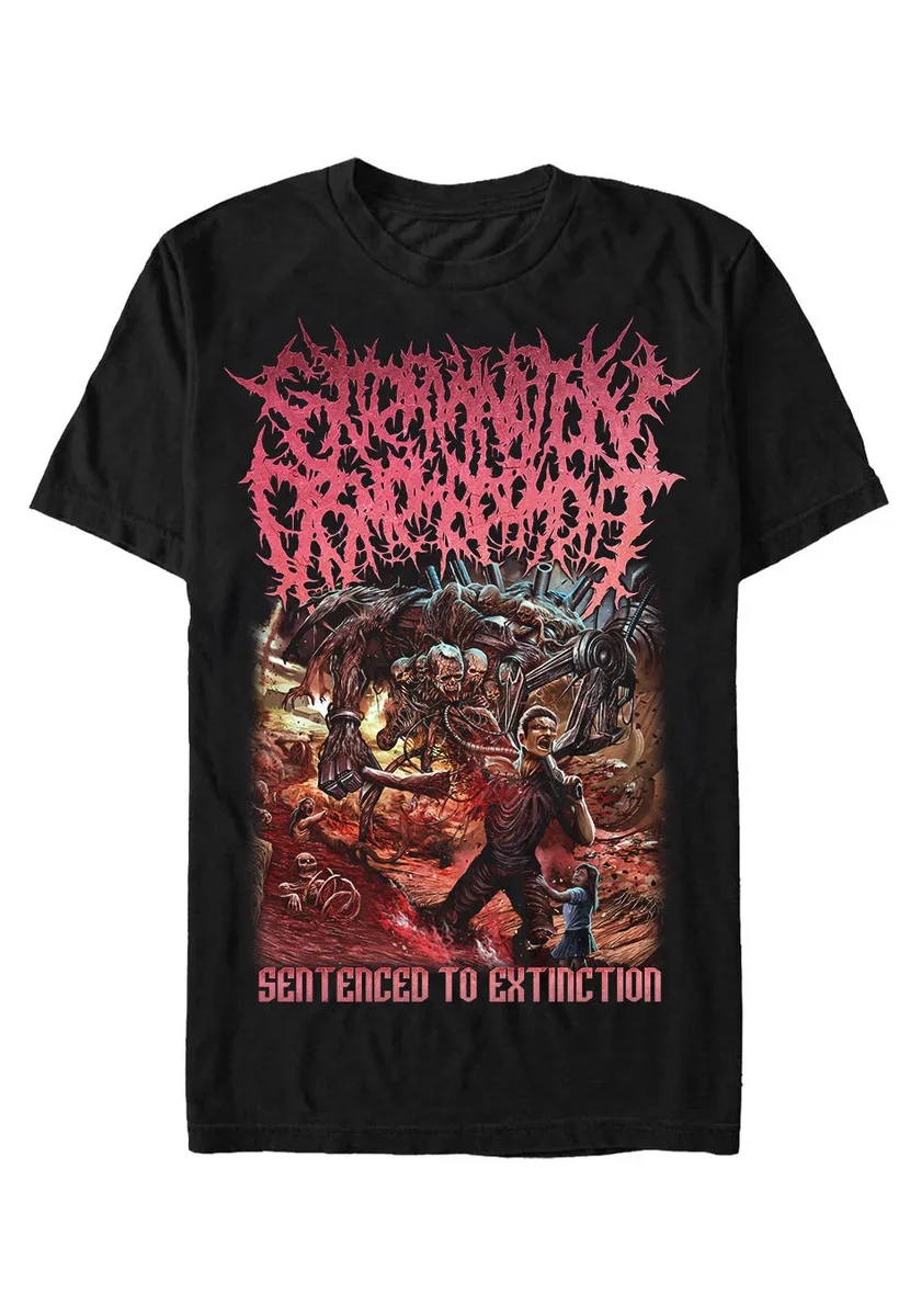 Extermination Dismemberment Sentenced To Extinction T-Shirt